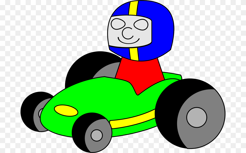 Clipart Gokart Tombrough, Grass, Lawn, Plant, Device Free Png