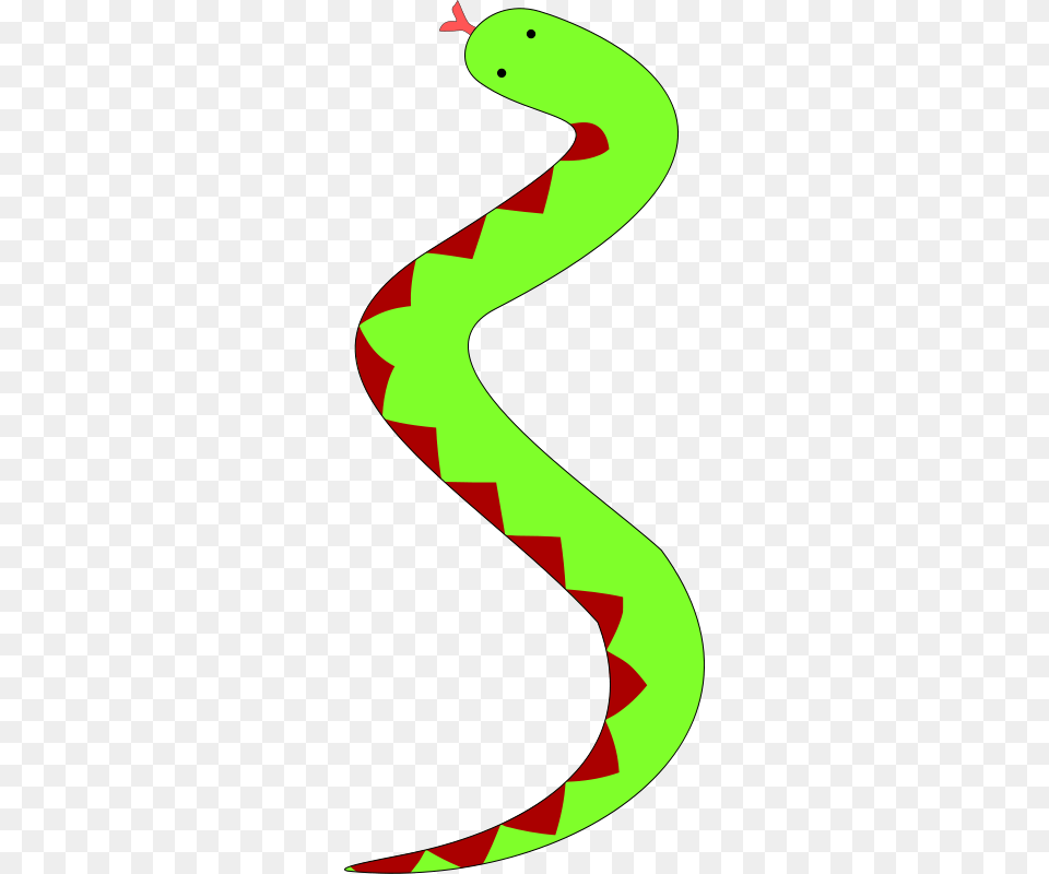 Clipart Green Snake With Red Belly Portablejim, Animal, Reptile Free Png