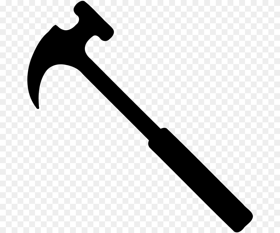 Clipart Hammer Alst, Gray Free Transparent Png