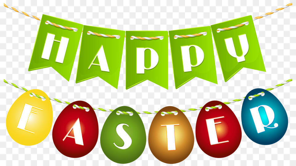 Free Clipart Happy Easter Clip Art, Banner, Text, People, Person Png Image