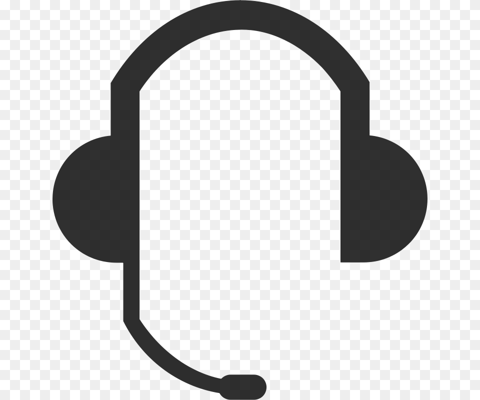 Clipart Headset Icon Chylee, Gray Free Transparent Png