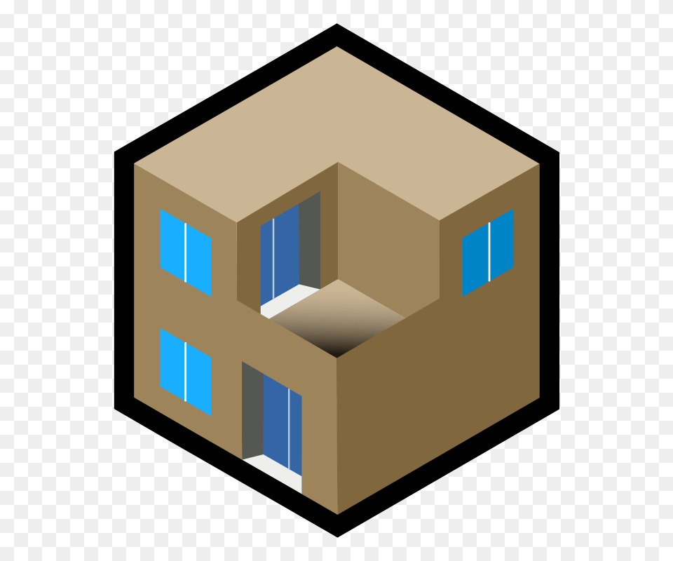 Clipart Iso City Unit Rygle, Box, Cardboard, Carton Free Png Download