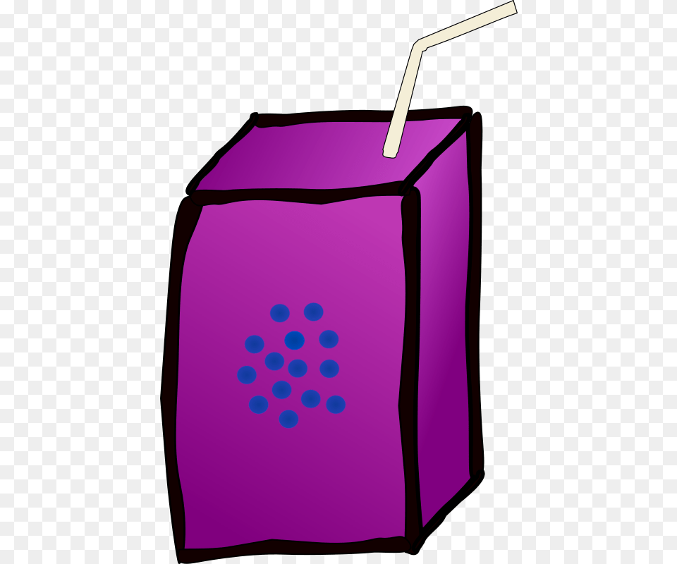 Clipart Juice Box Bullxl, Purple, Beverage, Bow, Weapon Free Png