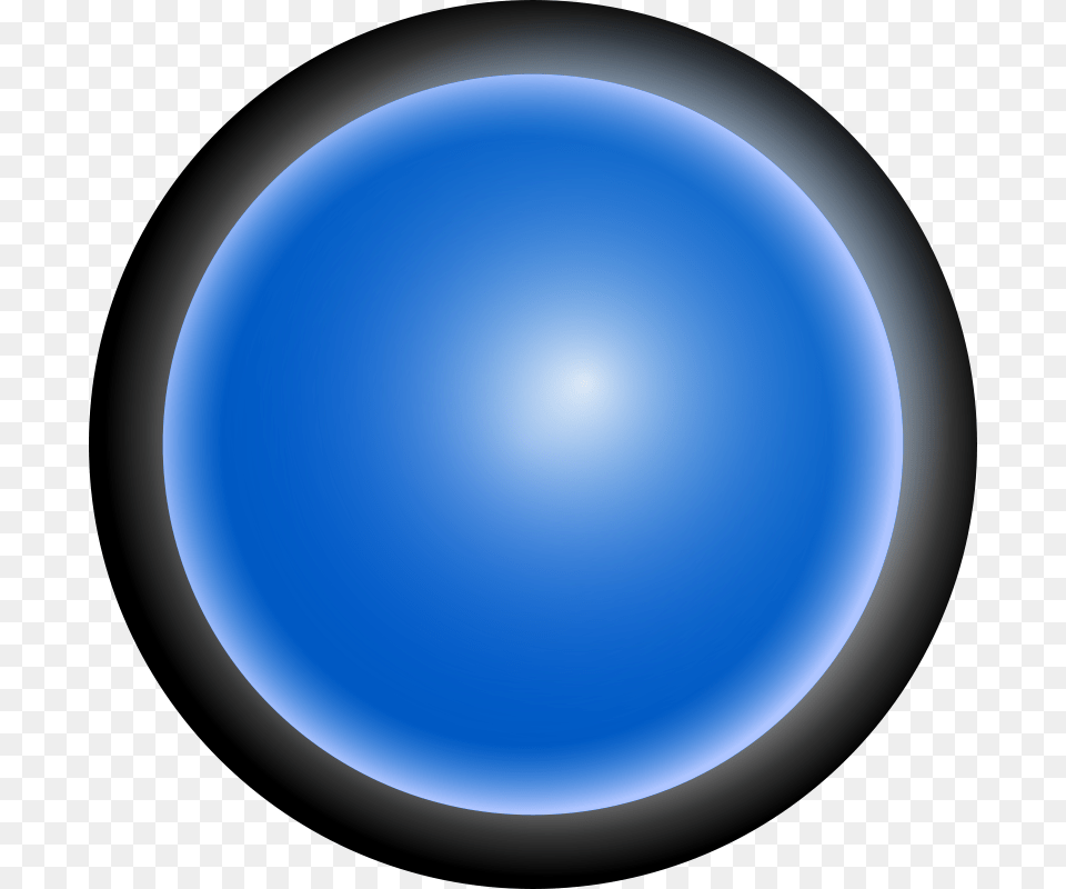 Free Clipart Led Blue Bnielsen, Sphere, Astronomy, Moon, Nature Png Image