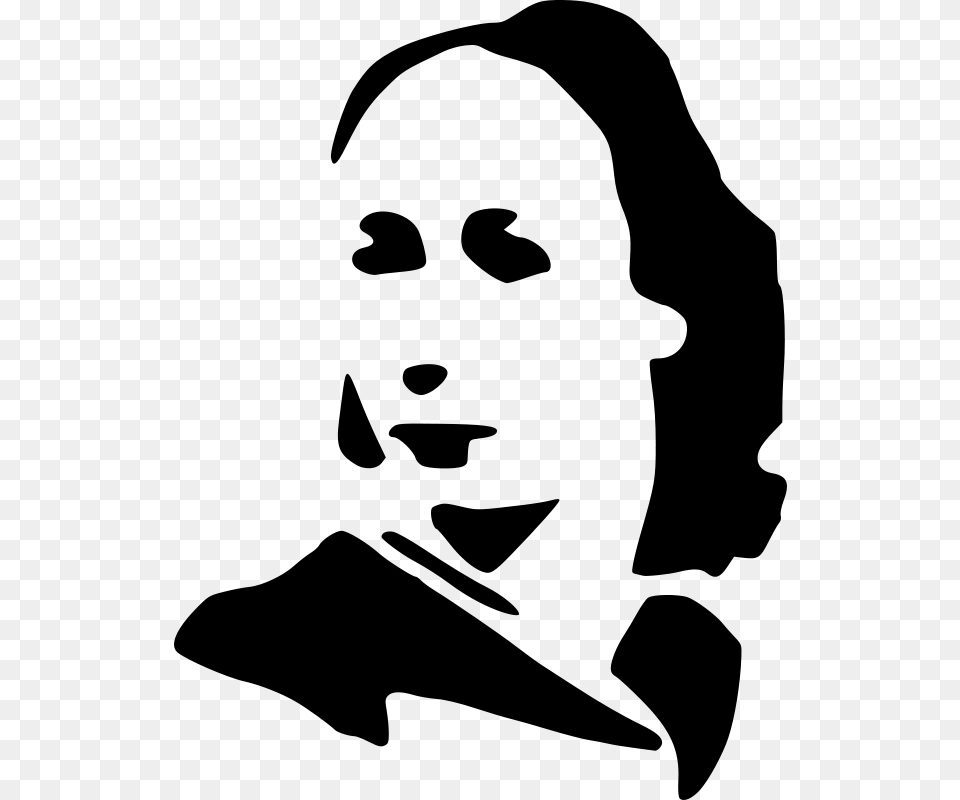 Clipart Louise Michel Hedwig, Gray Free Png