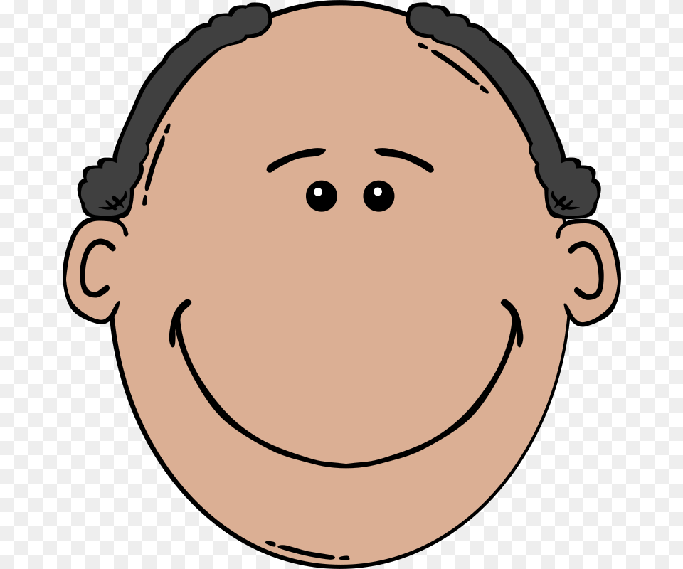 Free Clipart Man Face Cartoon Gerald G, Baby, Person, Head, Food Png