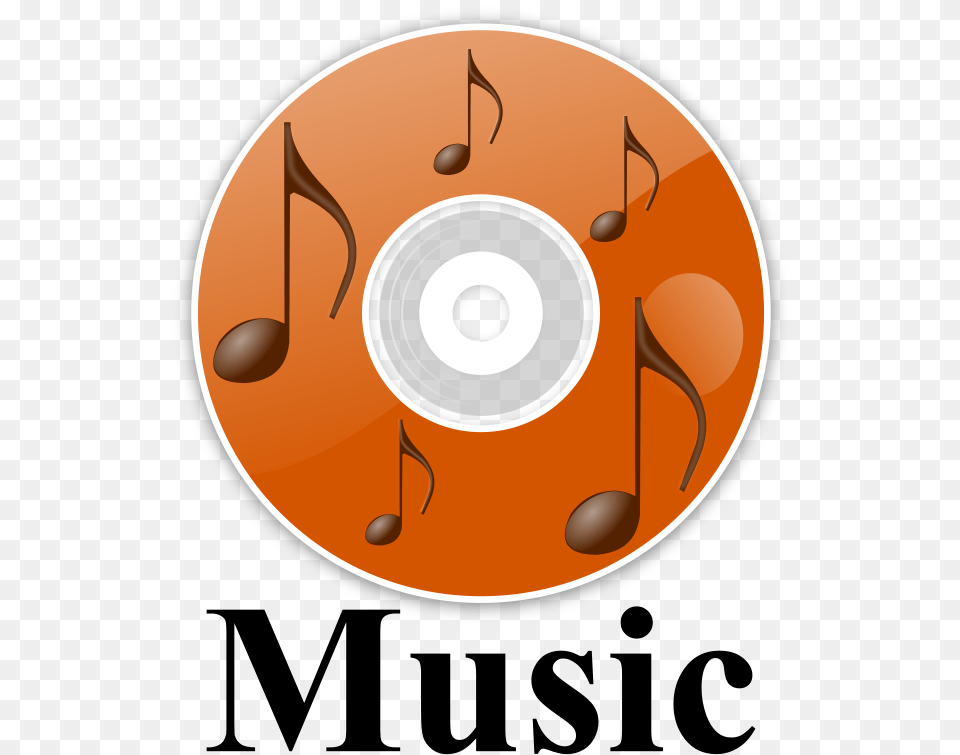 Clipart Music File Icon Hatalar205 Dvd, Disk Free Png