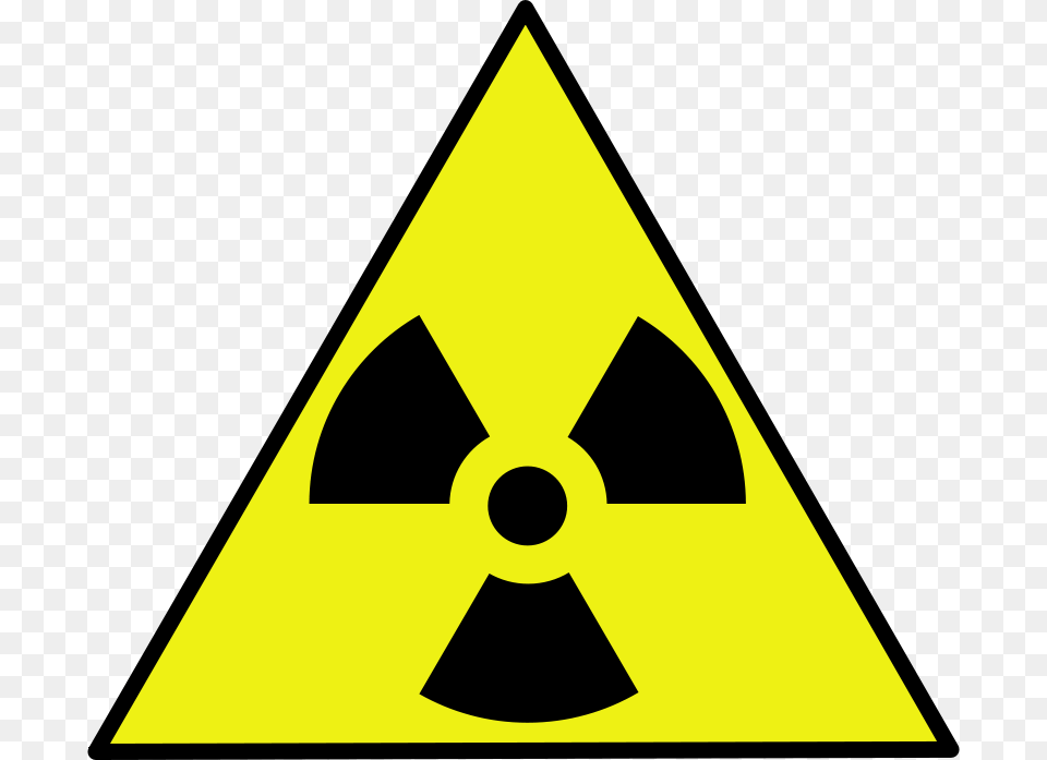 Clipart Nuclear Warning Sign Cherrypie, Triangle, Symbol, Animal, Fish Free Transparent Png