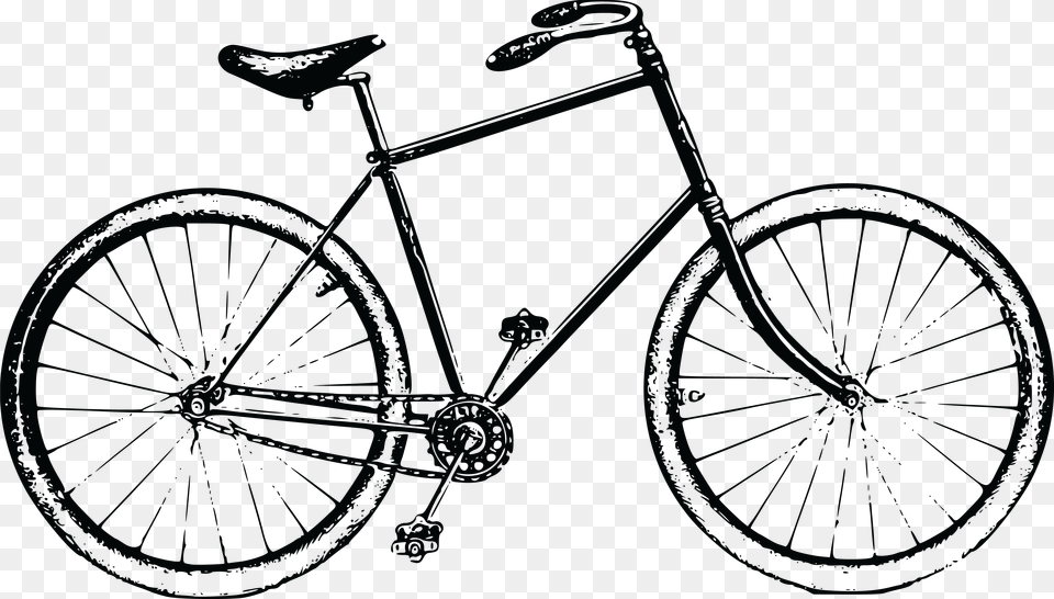 Free Clipart Of A Bicycle, Machine, Wheel, Transportation, Vehicle Png Image