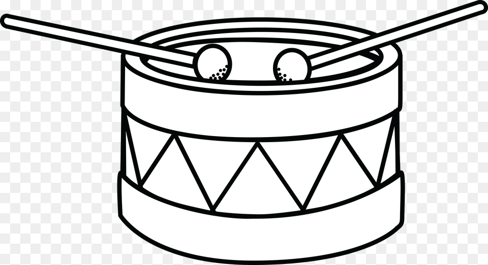 Free Clipart Of A Drum, Musical Instrument, Percussion Png