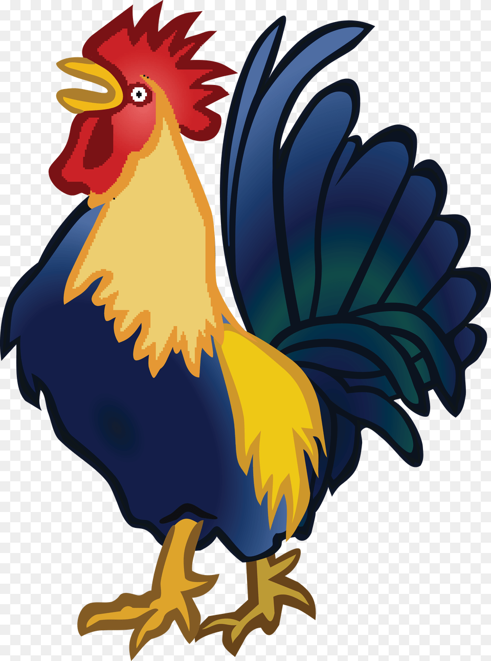 Clipart Of A Rooster, Animal, Bird, Fowl, Poultry Free Png Download