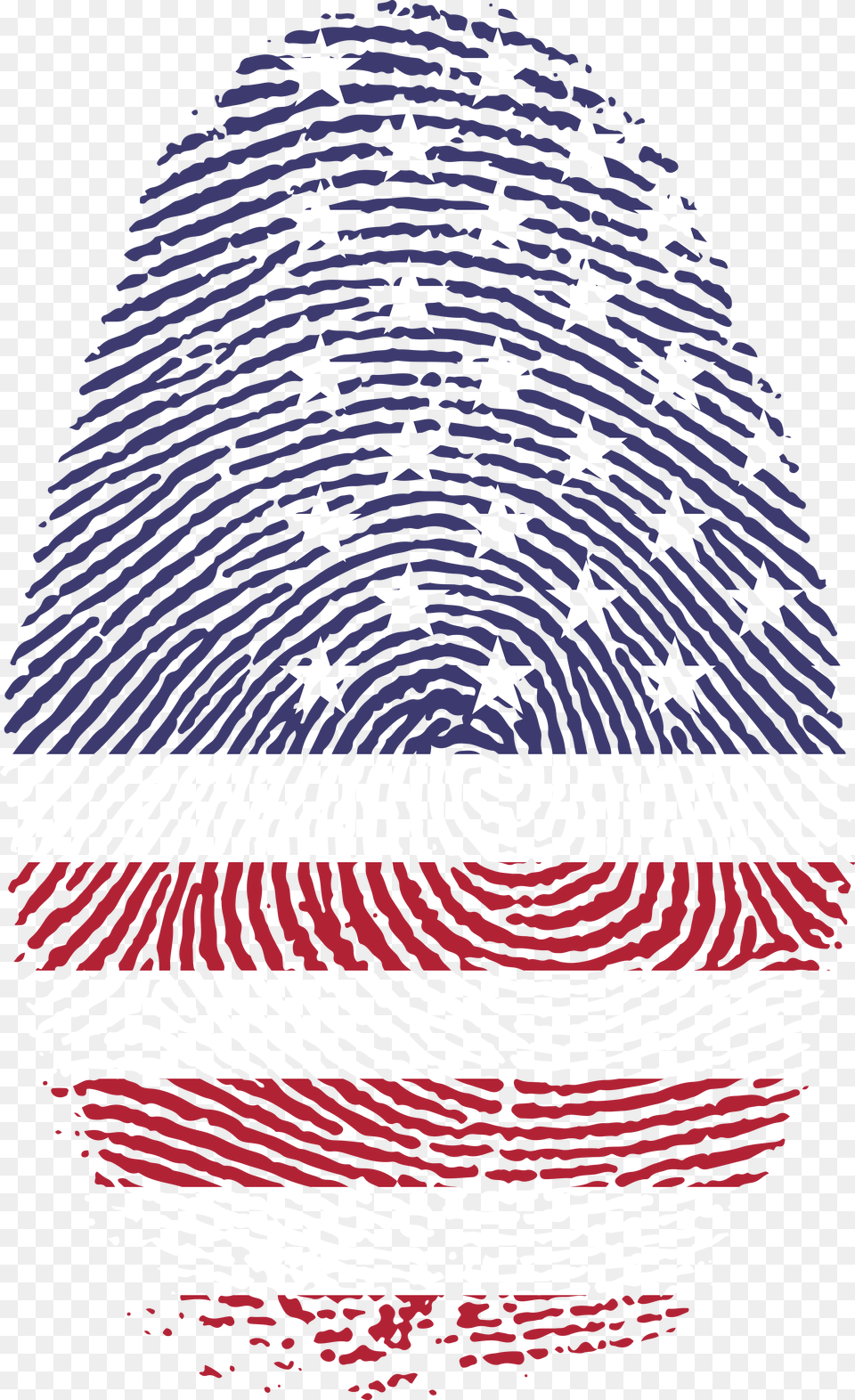 Clipart Of An American Patterned Finger Print Transparent Background Fingerprint, Sphere, Spiral, Baby, Person Free Png Download