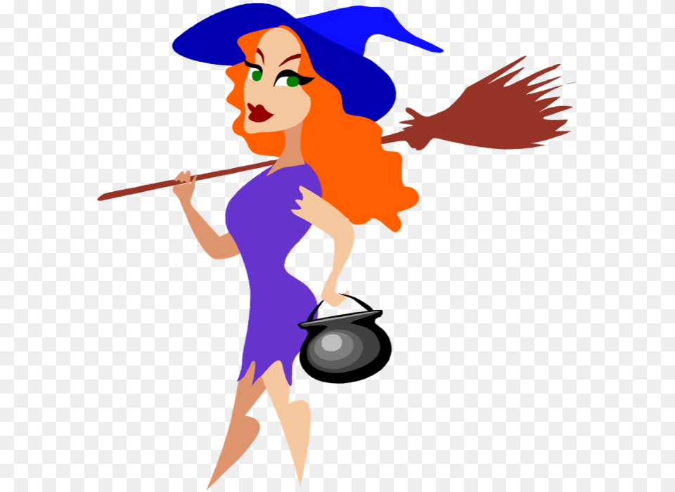 Clipart Of Halloween Witches, People, Person, Adult, Female Free Png Download