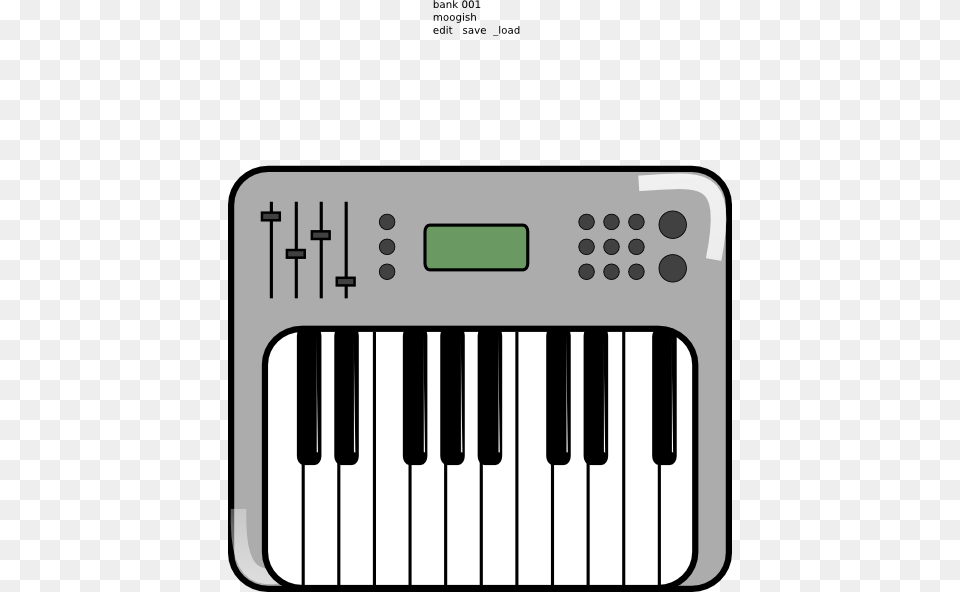 Free Clipart Piano Keyboard Png