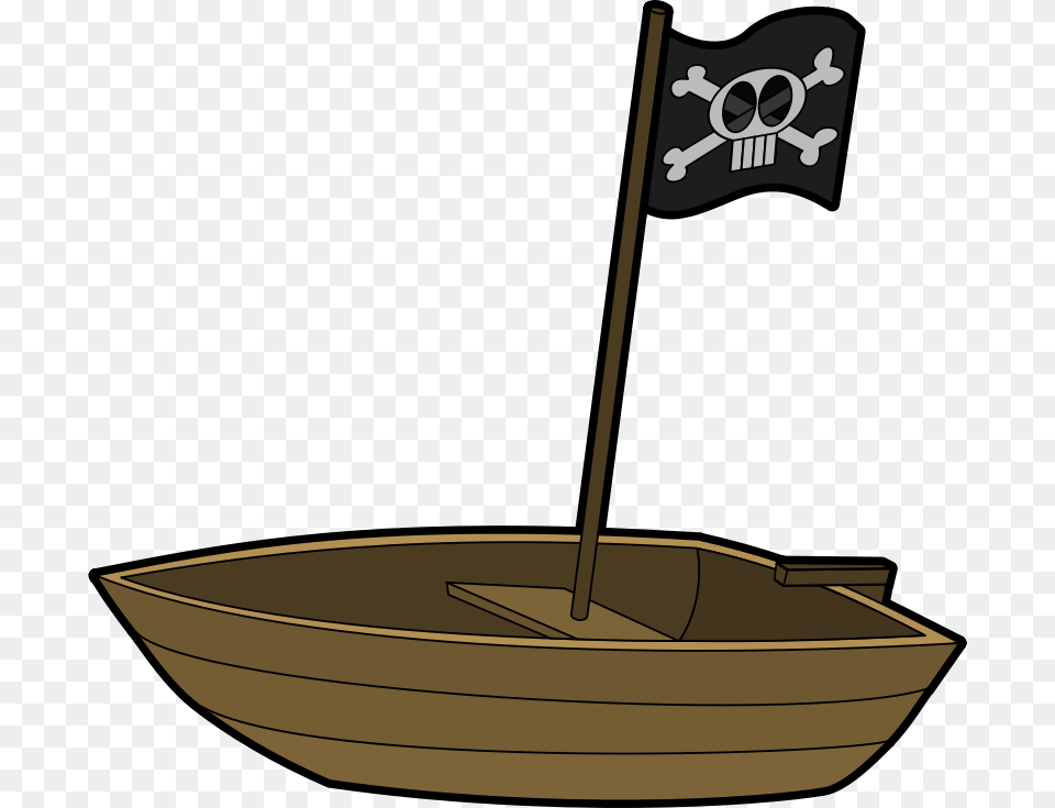 Free Clipart Pirates Boat Yekcim, Dinghy, Transportation, Vehicle, Watercraft Png