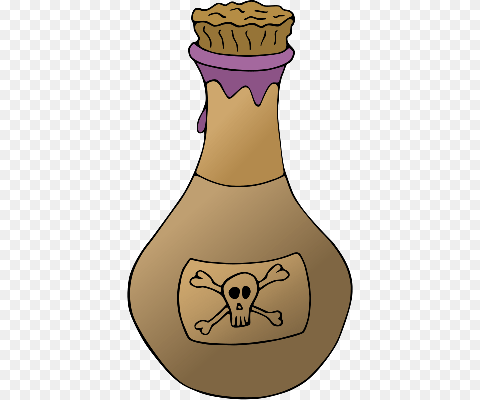 Clipart Poison Jean Victor Balin, Jar, Person, Cork, Pottery Free Png Download