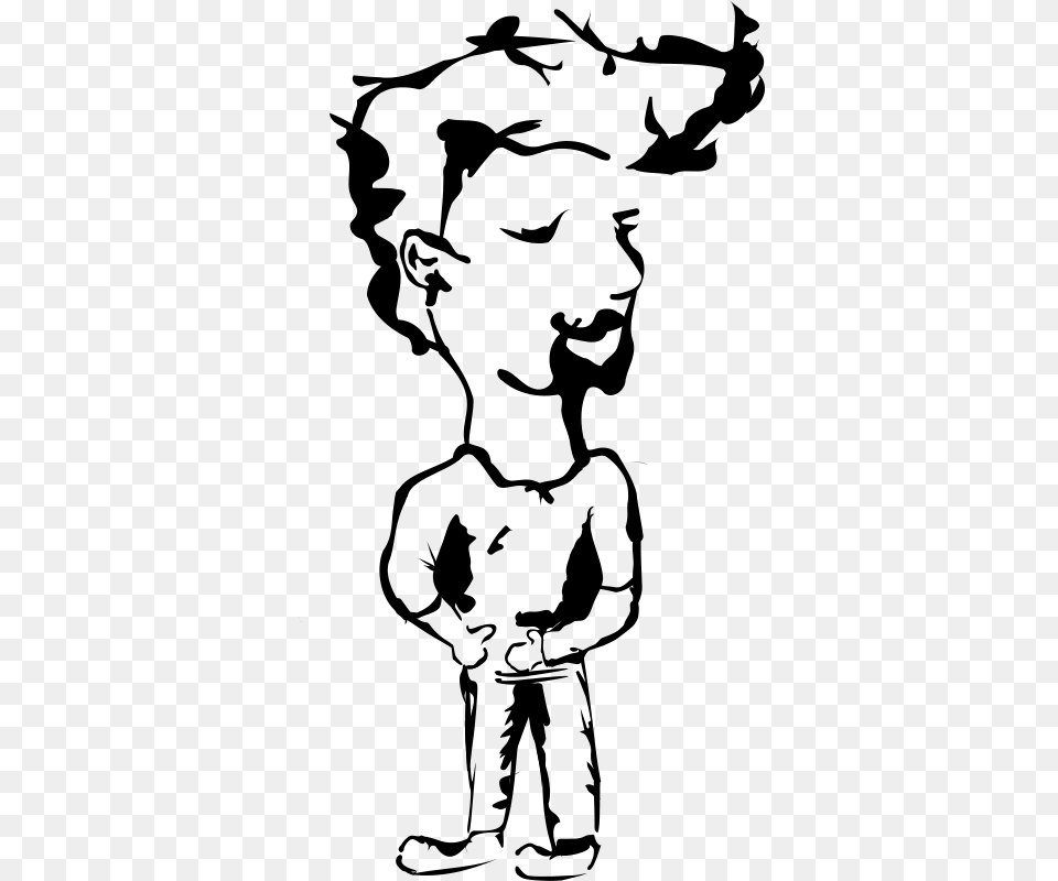 Clipart Punk Rdevries, Gray Free Png