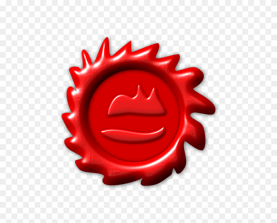 Free Clipart Red Wax Seal Gadgetscode, Logo, Ammunition, Grenade, Weapon Png Image