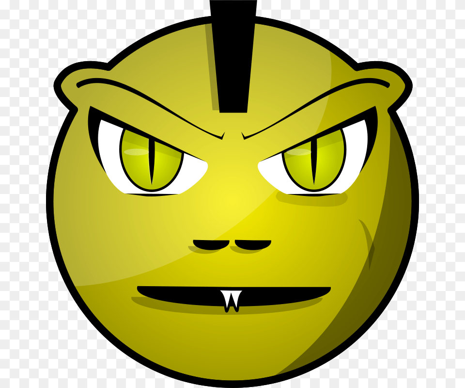 Clipart Scary Face Remix Lordoftheloch, Ball, Sport, Tennis, Tennis Ball Free Png Download