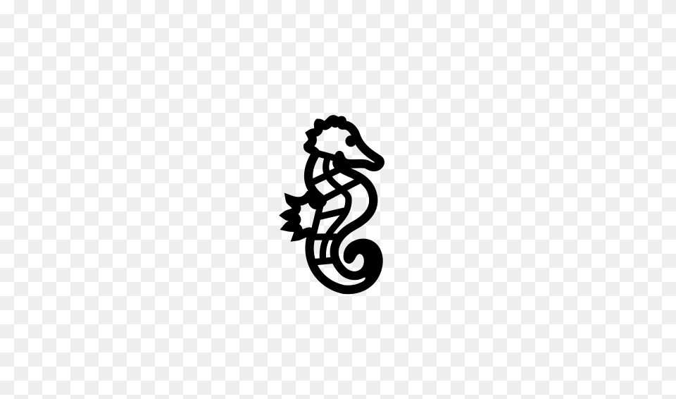 Clipart Seahorse Last Dino, Gray Free Png