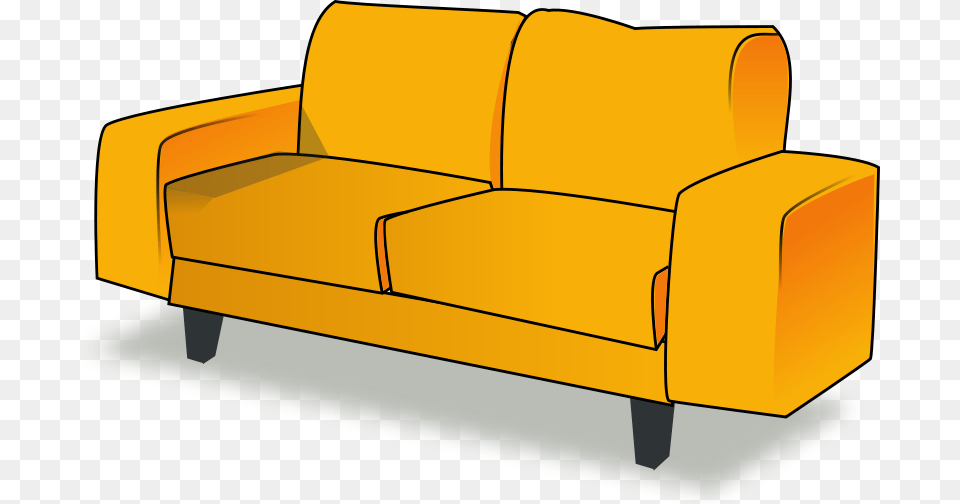 Clipart Sofa Tandem, Couch, Furniture, Bulldozer, Chair Free Transparent Png