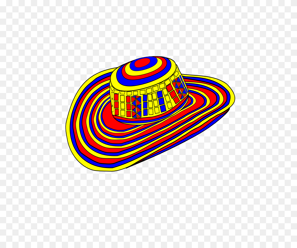 Clipart Sombrero Colombia Sarco, Clothing, Hat, Sun Hat, Can Free Png Download