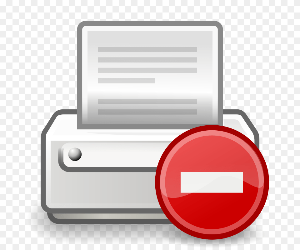 Free Clipart Tango Printer Error Warszawianka, Computer Hardware, Electronics, Hardware, Machine Png Image