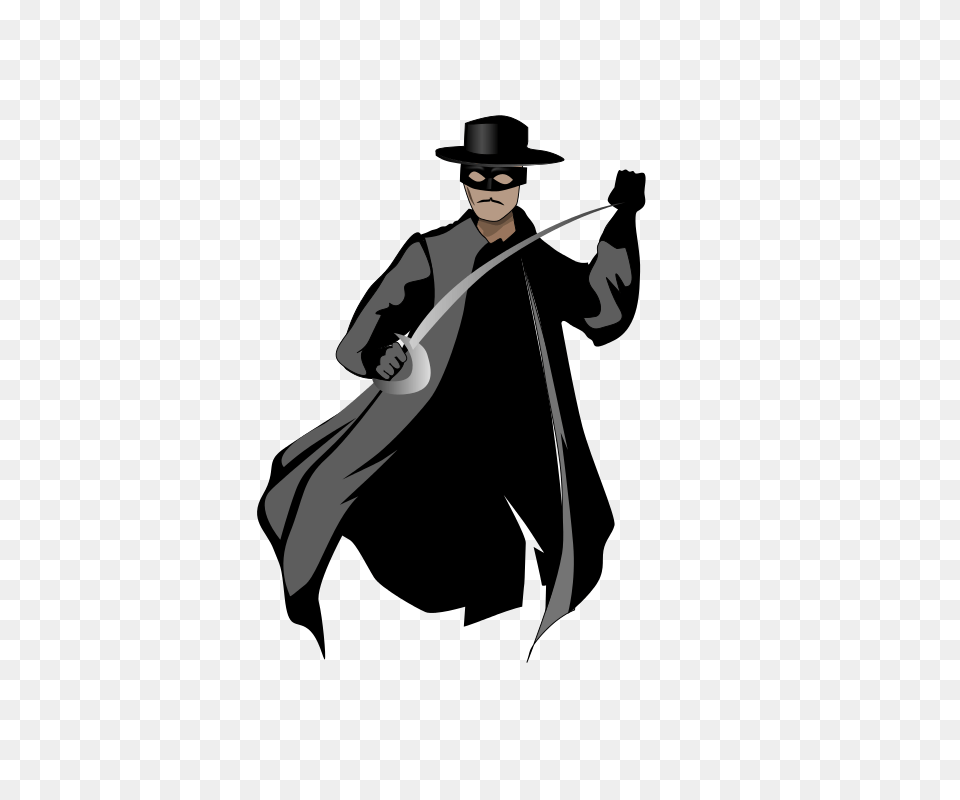 Clipart Zorro Ulrike, Sword, Weapon, Adult, Male Free Png Download