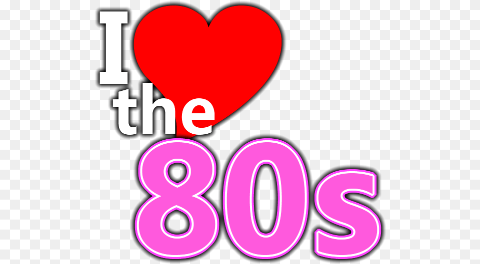 Cliparts Love The 80s, Symbol, Text, Number Free Transparent Png