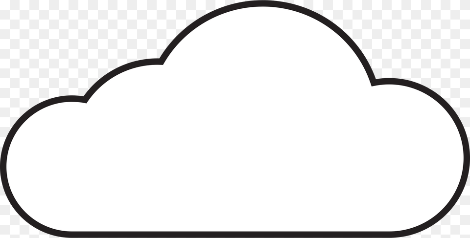 Free Cloud Outline, Silhouette, Nature, Outdoors Png