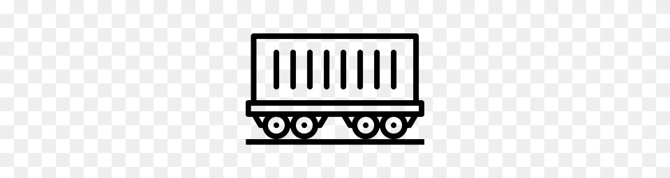 Coach Train Railway Carriage Track Transport Travel, Gray Free Png Download