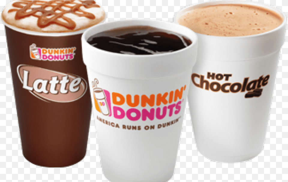 Free Coffee Today At New Tucson Dunkin Dunkin Donut Coffee, Cup, Chocolate, Food, Dessert Png Image