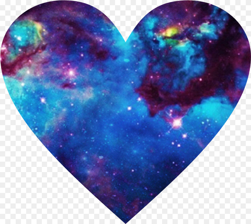 Collage Tumblr Hearts Galaxy Arc En Ciel Full Size Cute Galaxy, Accessories, Gemstone, Jewelry, Ornament Free Transparent Png