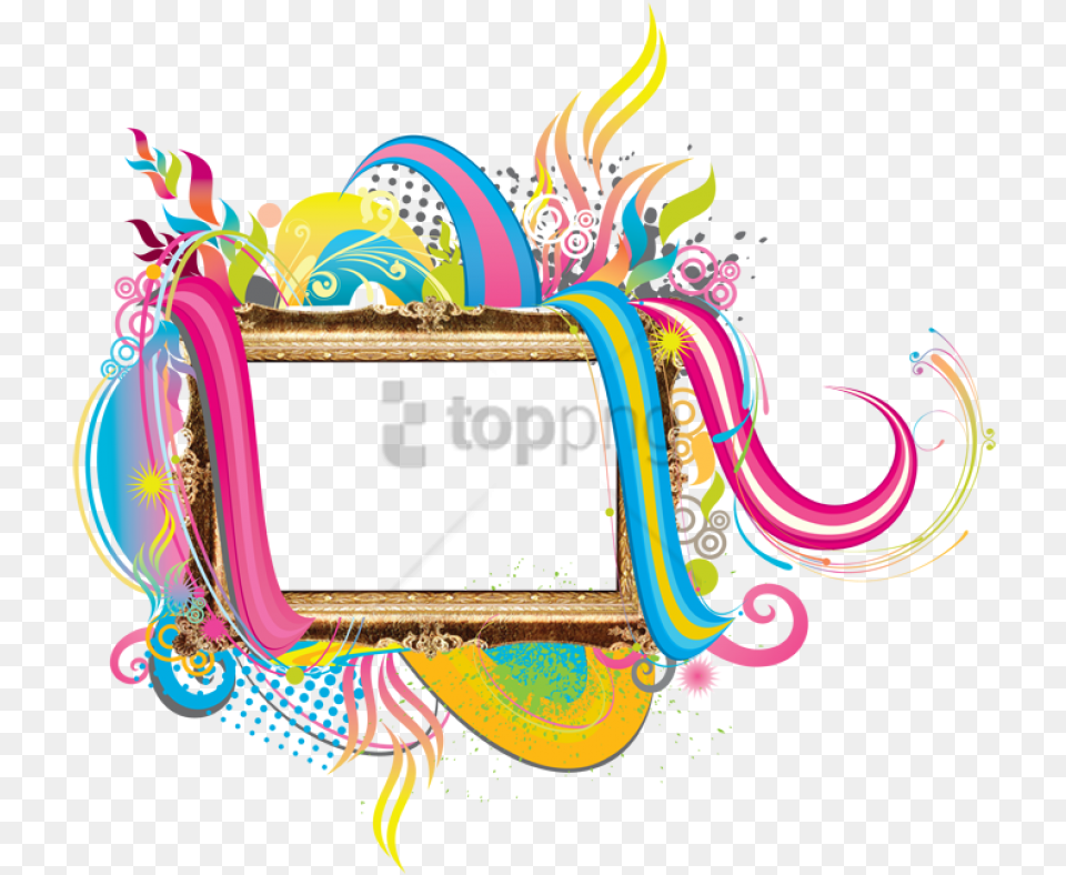 Free Colorful Frames And Borders Colorful Frame Clipart, Art, Graphics, Pattern Png Image