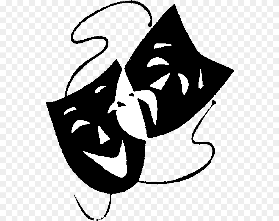 Free Comedy Tragedy Masks Clip Art Comedy And Tragedy Masks Gif, Stencil, Baby, Person, Recycling Symbol Png Image