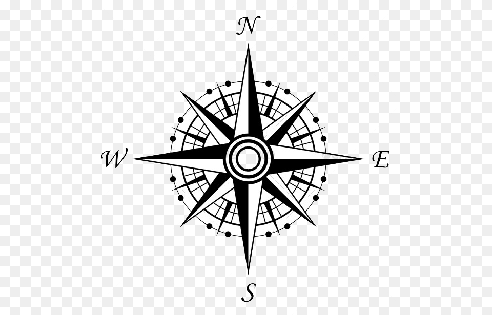 Compass Rose Vector, Rocket, Weapon Free Png
