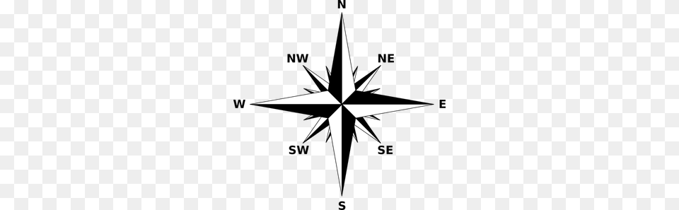 Compass Rose Vector, Star Symbol, Symbol Free Png Download