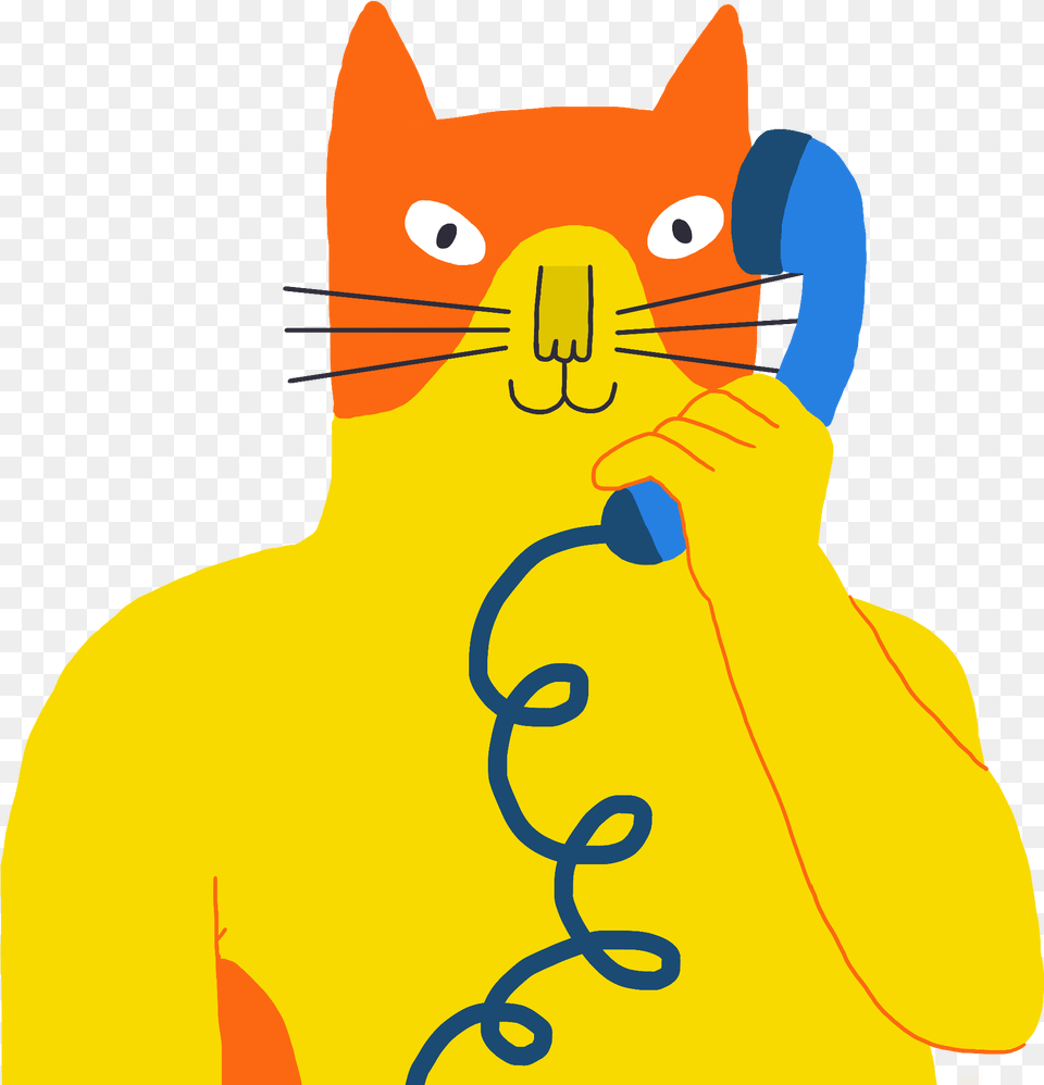 Consultation Cartoon, Animal, Cat, Mammal, Pet Free Png