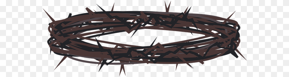 Crown Of Thorns Jesus Vectors Crown Thorns Transparent, Barbed Wire, Wire Free Png Download