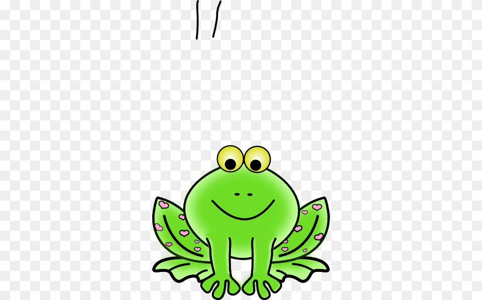 Cute Frog Clip Art, Green, Amphibian, Animal, Wildlife Free Png