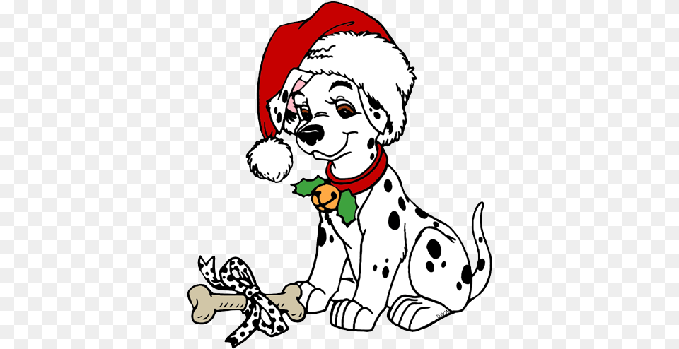 Free Dalmatians Clip Art Disney Galore Dalmatian Draw Christmas Disney Characters, Baby, Person, Animal, Canine Png Image