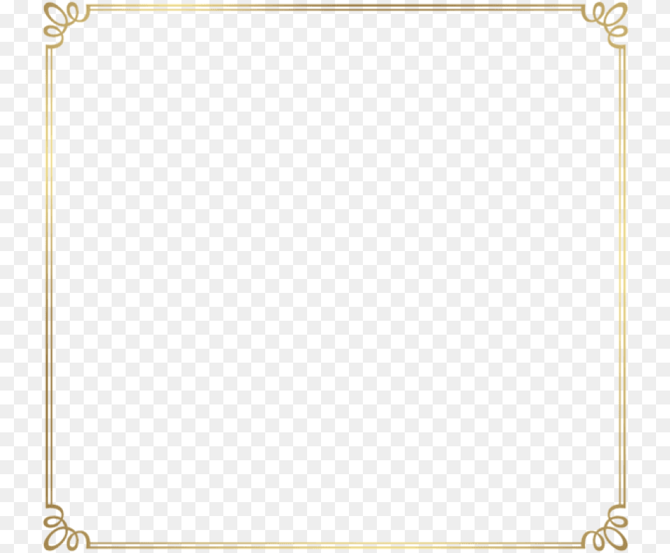 Decorative Frame Border Transparent Thin Red Transparent Border, Blackboard Free Png