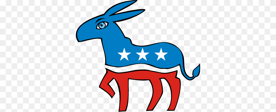 Free Democratic Politics Donkey Vector Art Clip Art Image, Animal, Mammal, Baby, Person Png