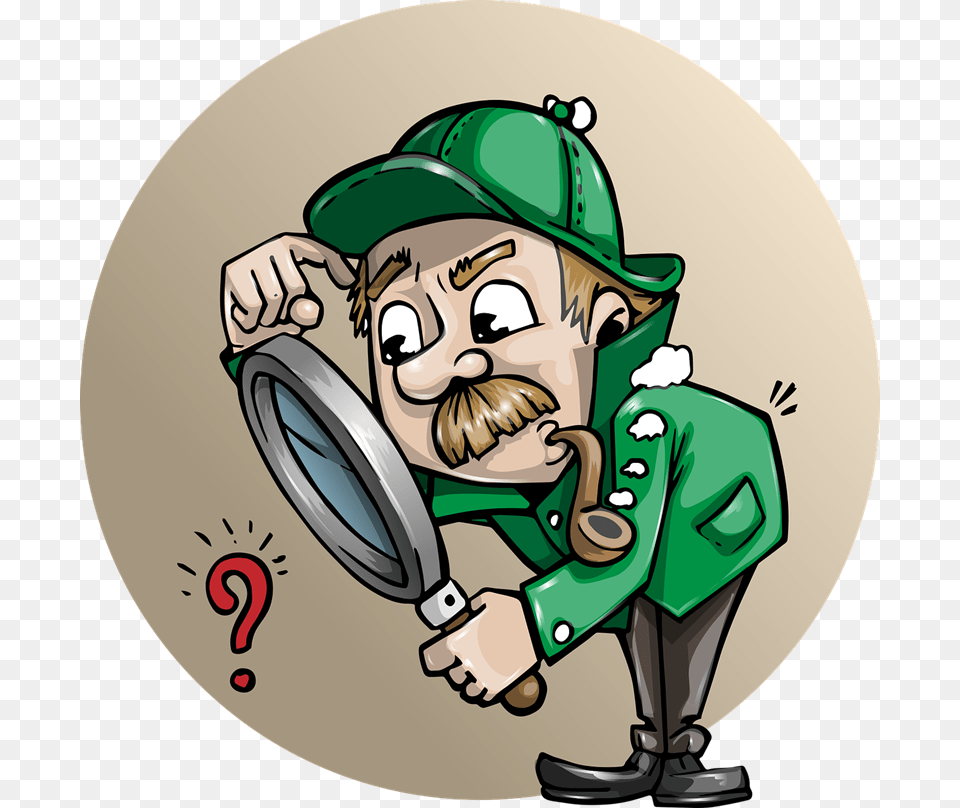 Detective Clipart, Photography, Person, Face, Head Free Png Download