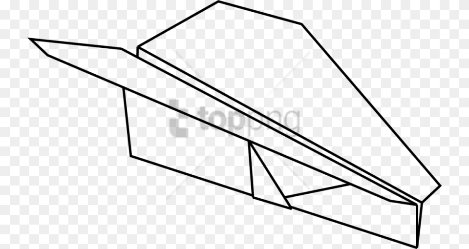 Diagram Of A Paper Airplane Image With, Ammunition, Missile, Weapon, Bow Free Png
