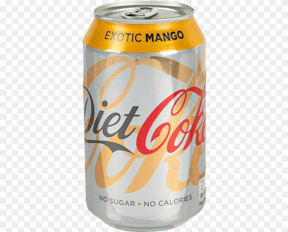 Free Diet Coke Mango Available Coca Cola Light Sango, Beverage, Can, Soda, Tin Png
