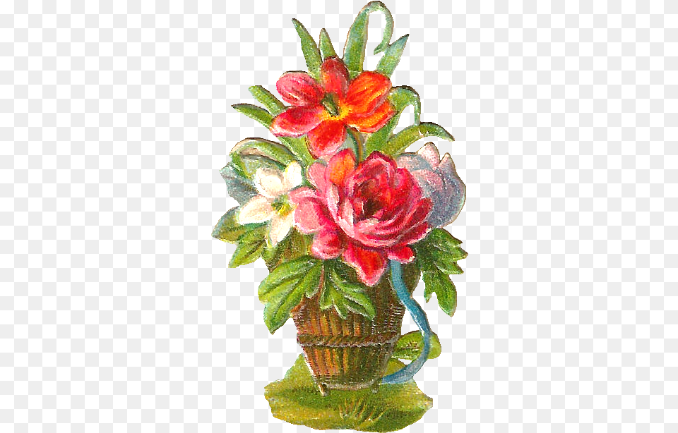 Digital Flower Clip Art Clip Art, Painting, Flower Arrangement, Plant, Potted Plant Free Png