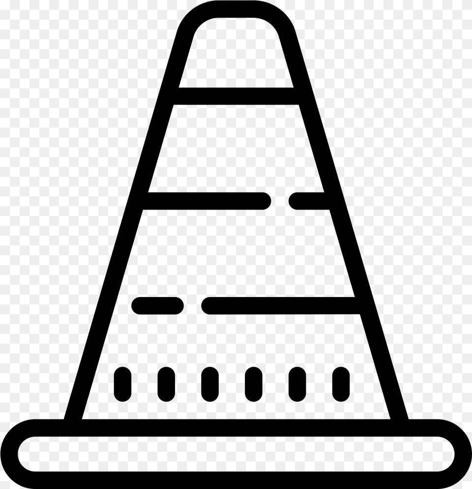 Dirt Pile Under Construction Icon Gray Free Png