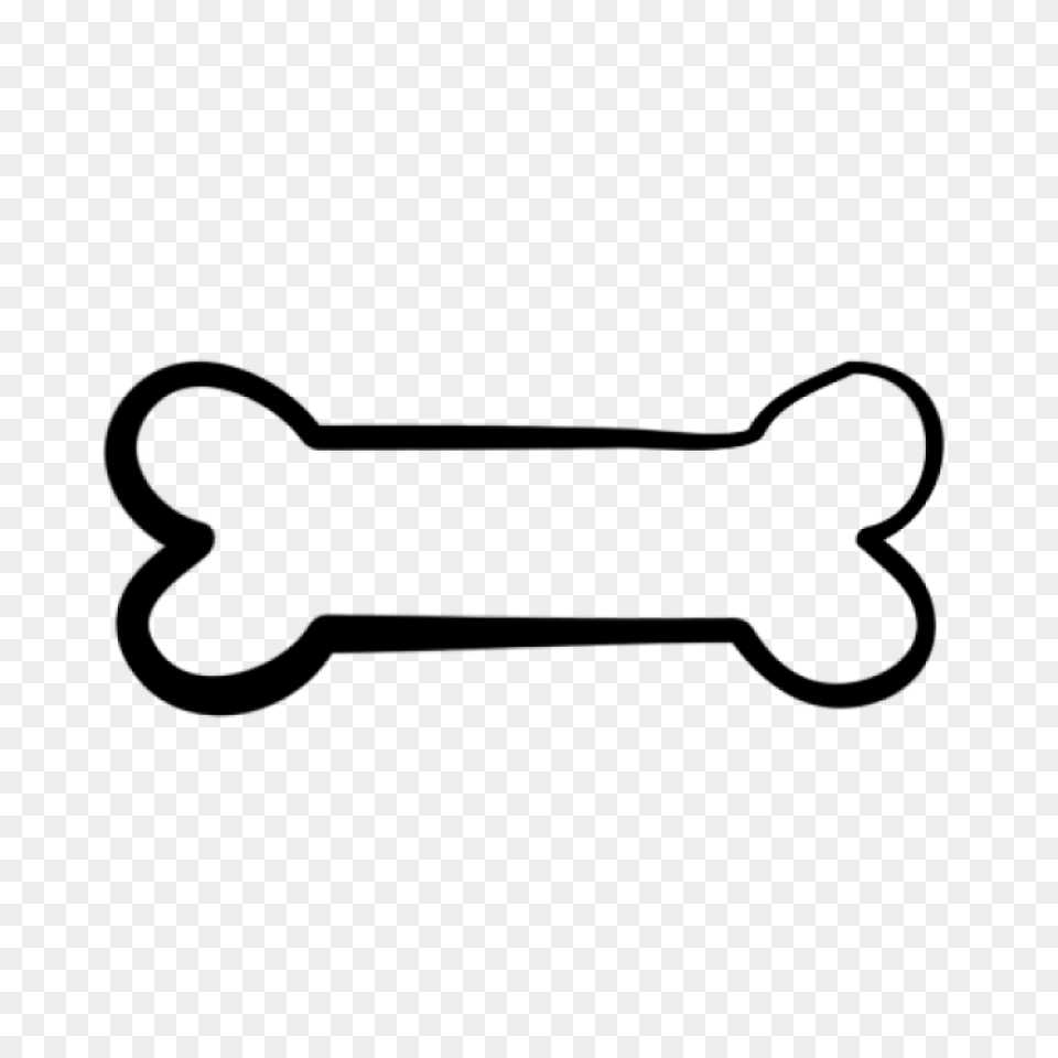 Dog Bone Clipart Clipart Download, Gray Free Png