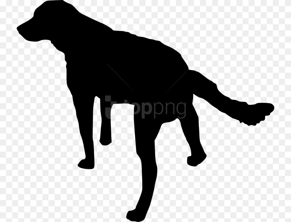 Dog Silhouette Transparent Dog Silhouette No Background, Animal, Canine, Mammal, Pet Free Png Download